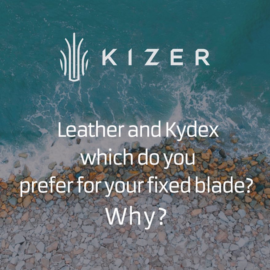 Kizer_Cutlery's tweet photo. Leather or kydex, which do you prefer for your fixed blade? #WHY Tell us !
#kizerframes #knife #knives #outdoor #outdoors #kizeroutdoor #outdoorlife #outdoorknife #pocketknife #knifesale #knifemaking #knife #knives #edc #edckizer #edcknife #edcknivesandtools https://t.co/TrY2A33Fy5