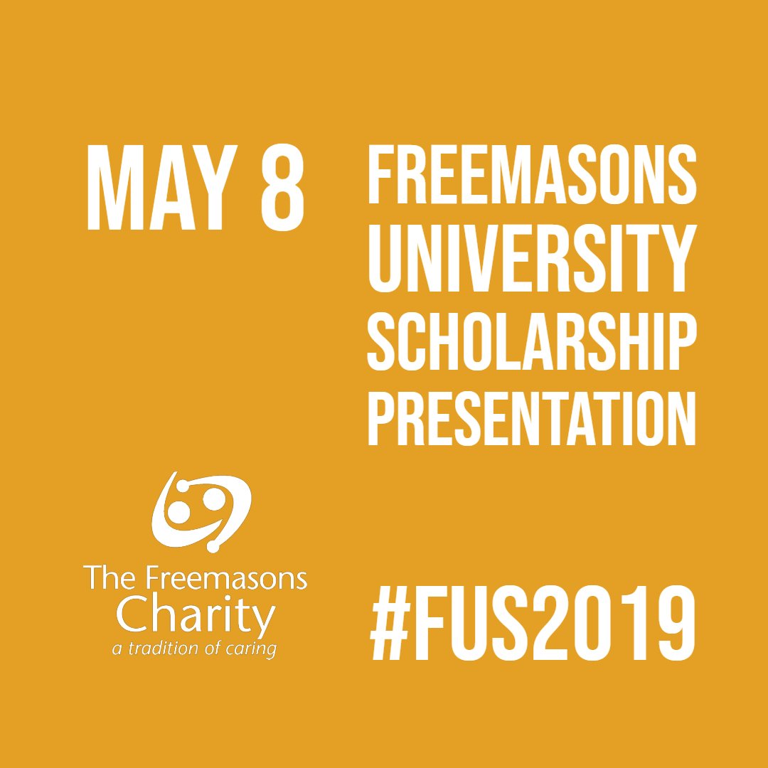 freemasons_nz's tweet photo. Each year The Freemasons Charity awards $200,000 in scholarships to students from eight Universities throughout New Zealand. This year marks 41 years of Freemasons Scholars and the presentation is taking place on May 8th 2019 at Parliament. #FUS2019 https://t.co/5Nj9fjJa3x