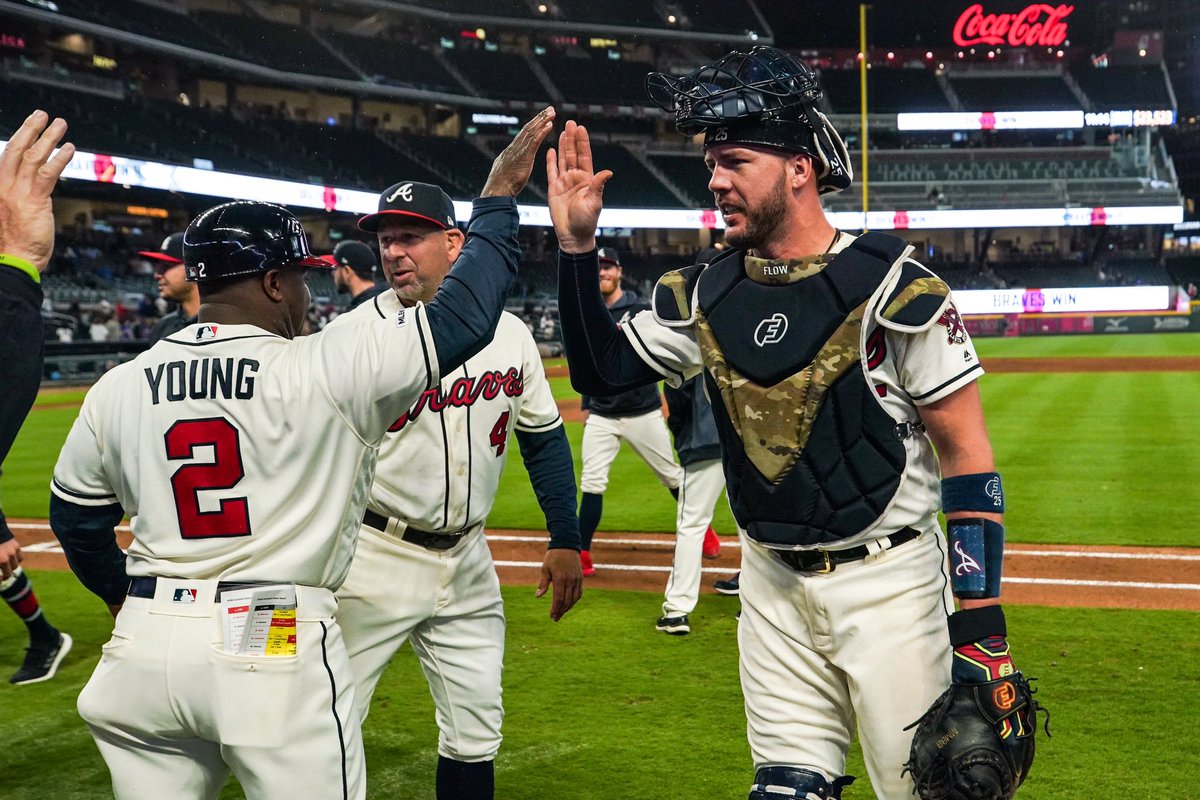Braves's tweet photo. I got to say it was a good day. https://t.co/u4k0mPWM7w