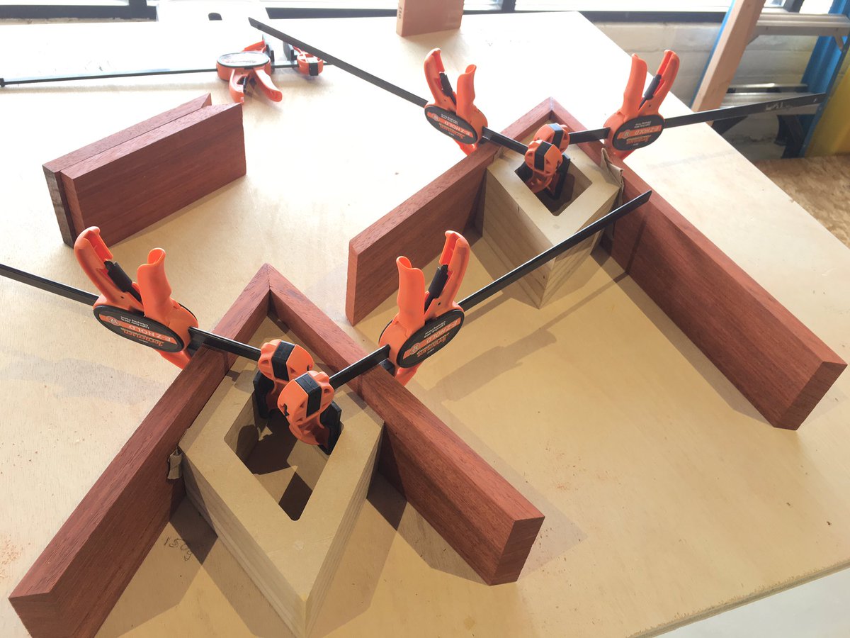 RockDocLML's tweet photo. The mountains are coming together! I’ll be at the Art Night Out in Lafayette, CO on May 10th! Hope to finish these soon! 
#art #HandMade #Etsy #Padauk #CarftFair #ArtNightOut #RockDocLML https://t.co/CHo2oIvHeK