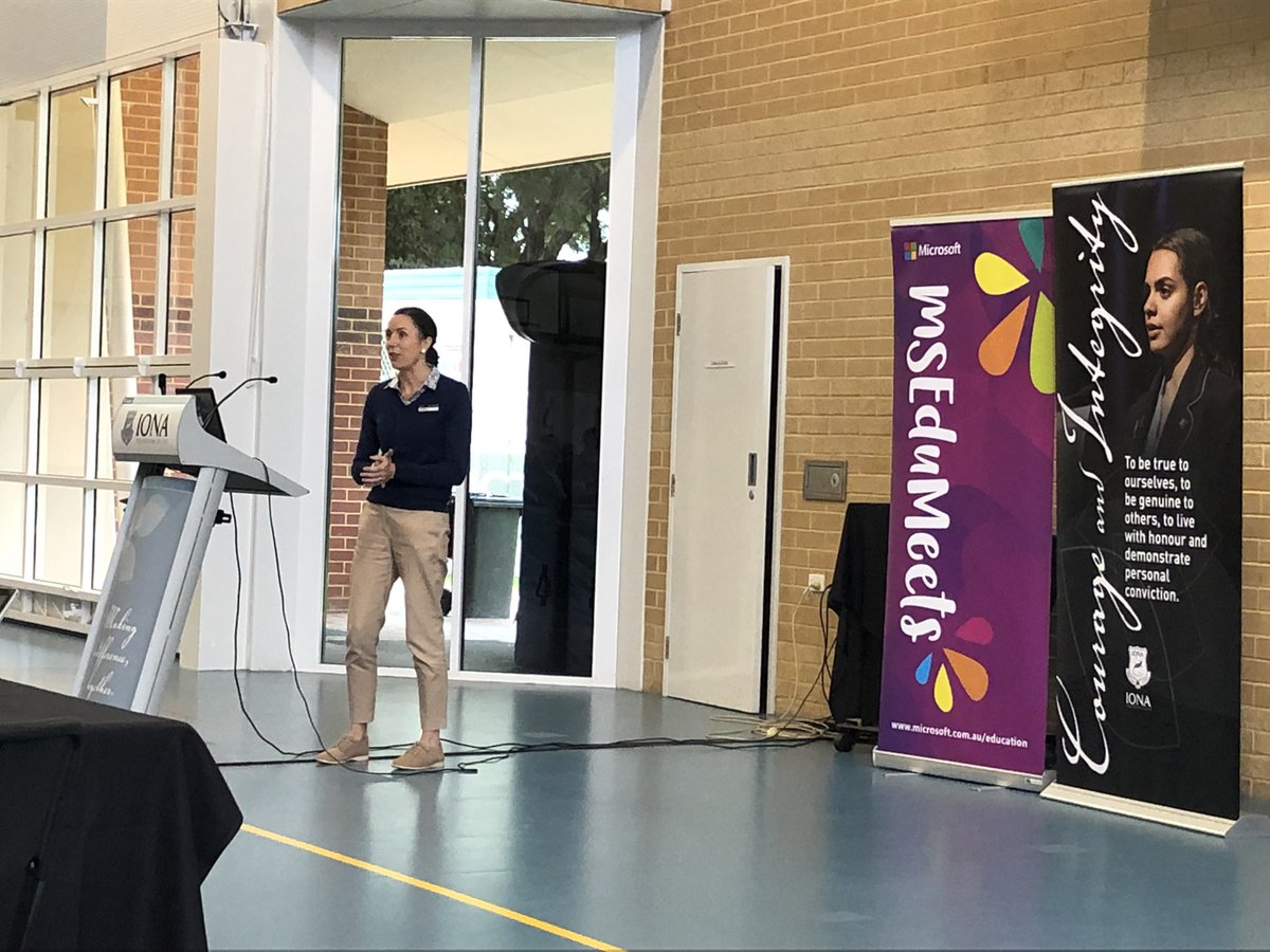 Great session <a href="/murphybovell/">Kate</a> on Flipgrid in the classroom #Iona #msedumeet #msauedu @standouted