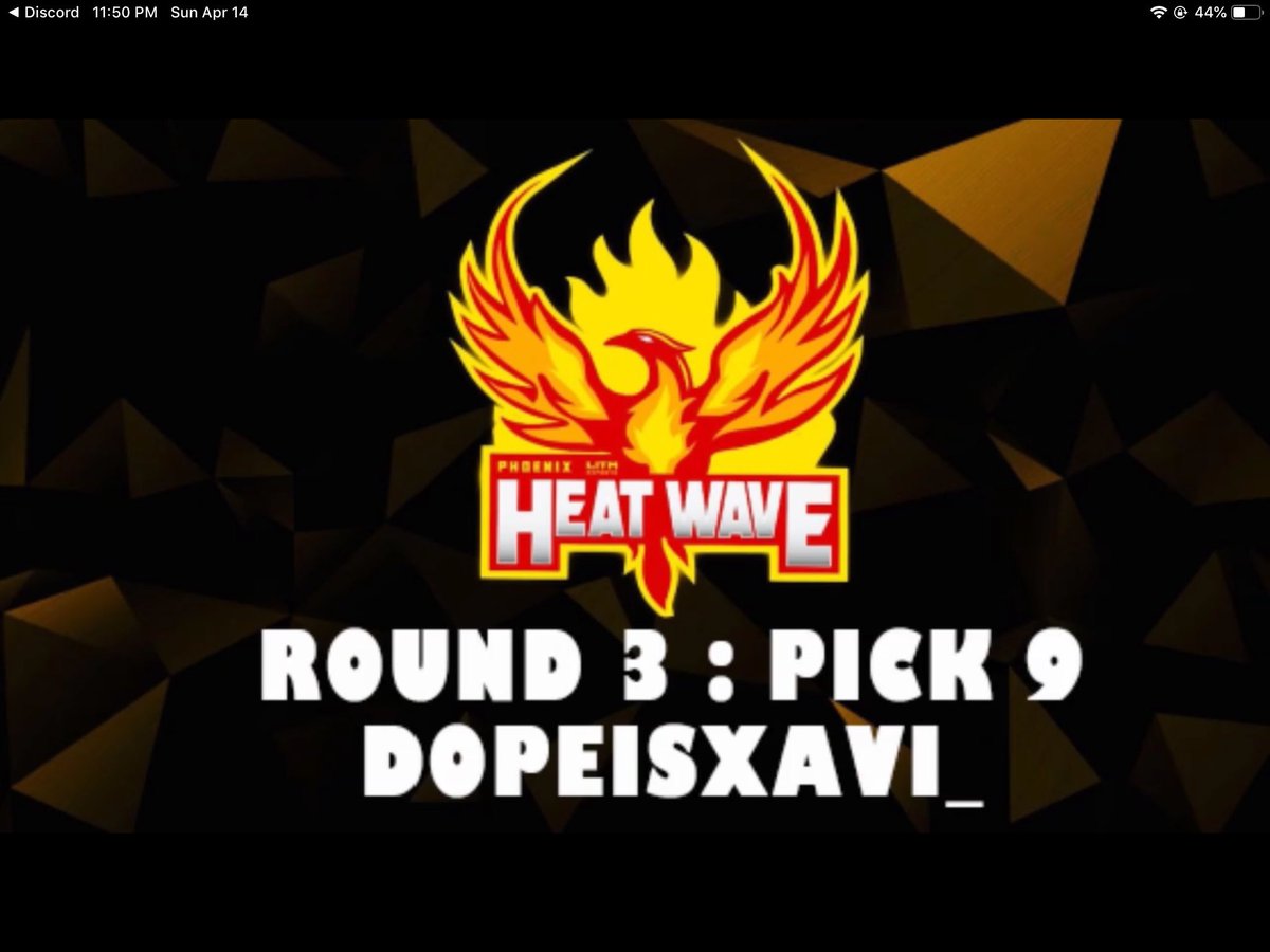 LITMHeatWave's tweet photo. I would like to welcome all draftees to our roster, I can’t wait for the season to start @LITMHeatWave @LITMesports @youngcoconut2k https://t.co/pzhrVwc41j