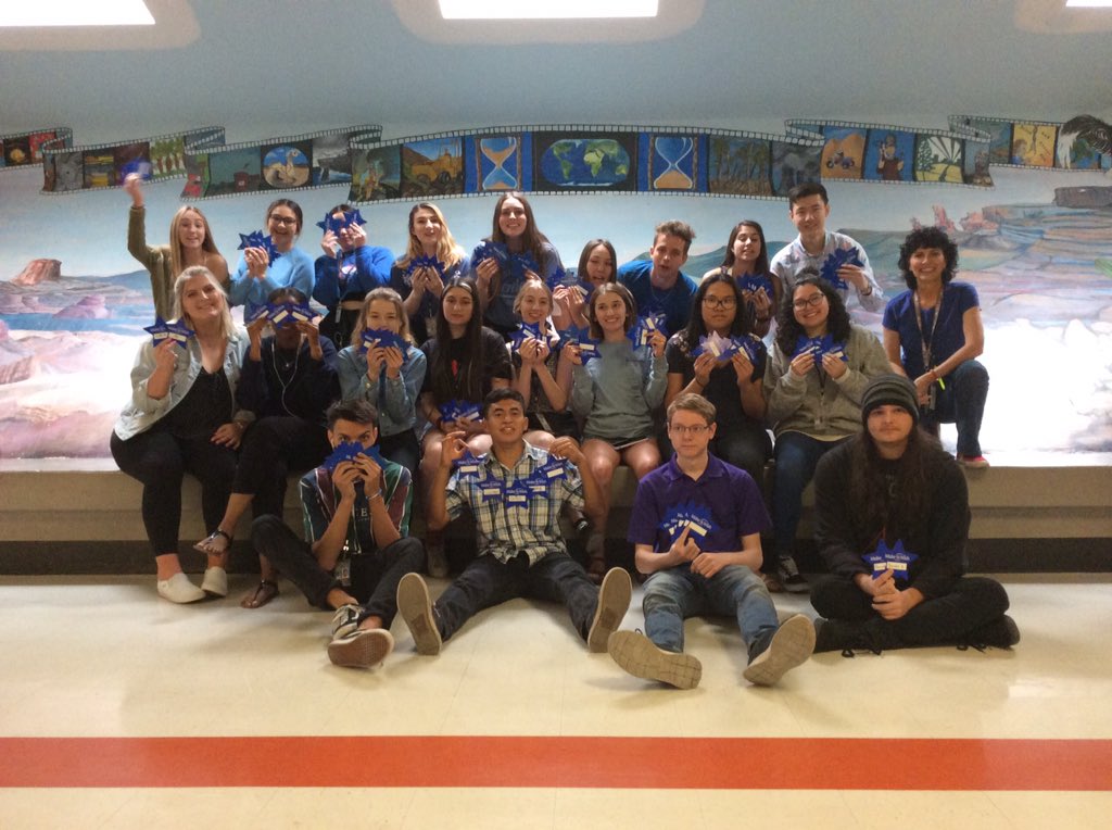 robinpTCToday's tweet photo. My DECA students helped collect over $3800 this week for the Make a Wish foundation. Loved their enthusiasm! #cdsdeca https://t.co/T5eyRx3CyW