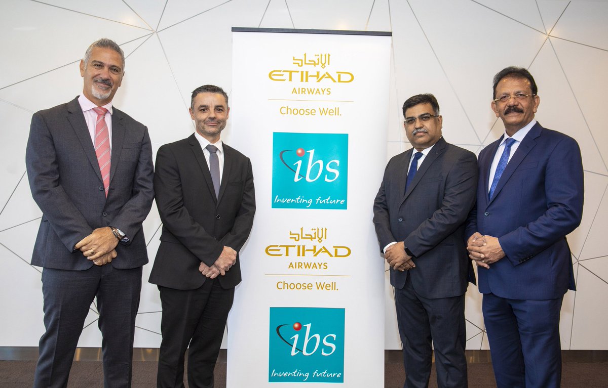 ibscorporate's tweet photo. Etihad Airways and IBS Software have signed a contract to enhance the airline’s operations by implementing IBS’ iFlight NEO Ops and iFlight NEO HUB systems. More https://t.co/5vXjUzmPjV #flightoperations #disruptionmanagement #airlineoperations #digitalairline https://t.co/WYxz1BHobh