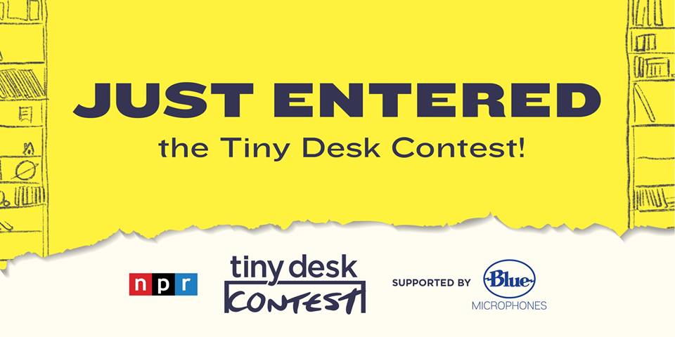 Just entered! Check out the video! 
#NPR #TinyDeskContest 
.
.
.
youtube.com/watch?v=Gxp8r3…