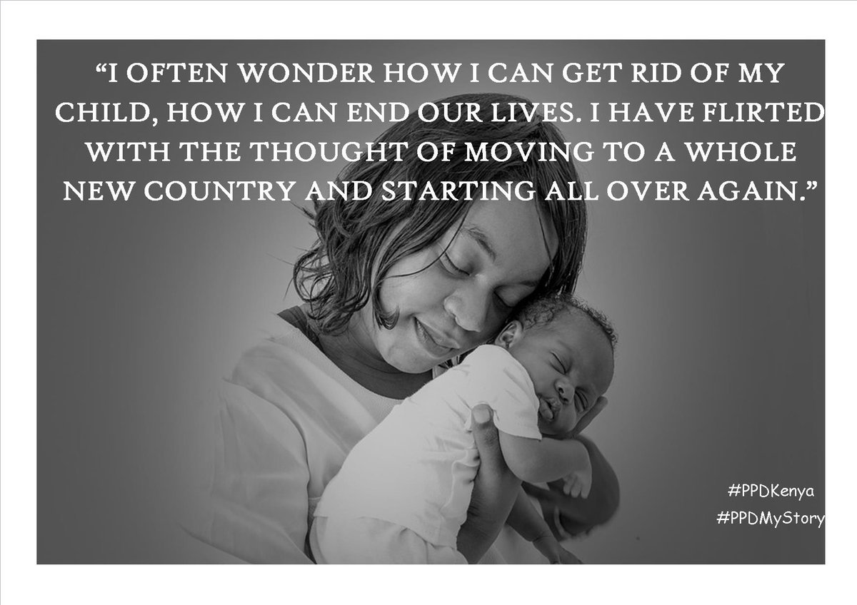 Common symptoms of Postpartum depression include - lack of sleep, overwhelmed, anger, lack of appetite &amp; sleep... suicidal thoughts. One lesser talked about symptom is: feeling the need to run away, to get away (escapist fantasies). 

One mom shared on our #PPDMyStory series: