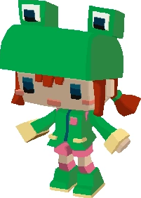 minecraft early beta frog girl Minecraft Skin