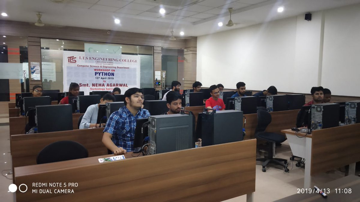 ITSEduGroup's tweet photo. I.T.S Engineering College organised a Workshop on the Topic of n Python Programming"
#ITS #ITSEngineering #Programming #ITSEC #CSE #Workshop #Student https://t.co/1gDh5i1tXd