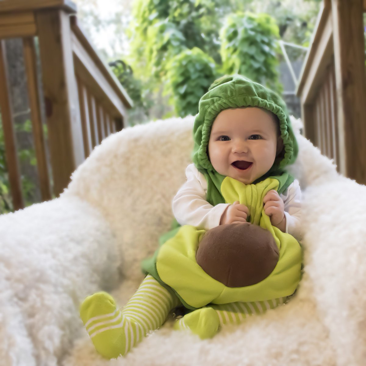 avocado baby outfit