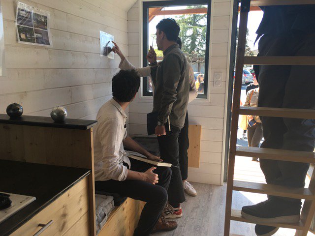 ecole_mjm's tweet photo. [#MJMBordeaux] Lancement du projet #TinyHouse pour les étudiants en Architecture d'intérieur ! 🏚

Objectif créer une maison showroom d'ici la fin de l'année !💪

Toutes les infos sur le #MJMBlog ➡️ https://t.co/XbFaqdgCcG https://t.co/MtibrCy8lD