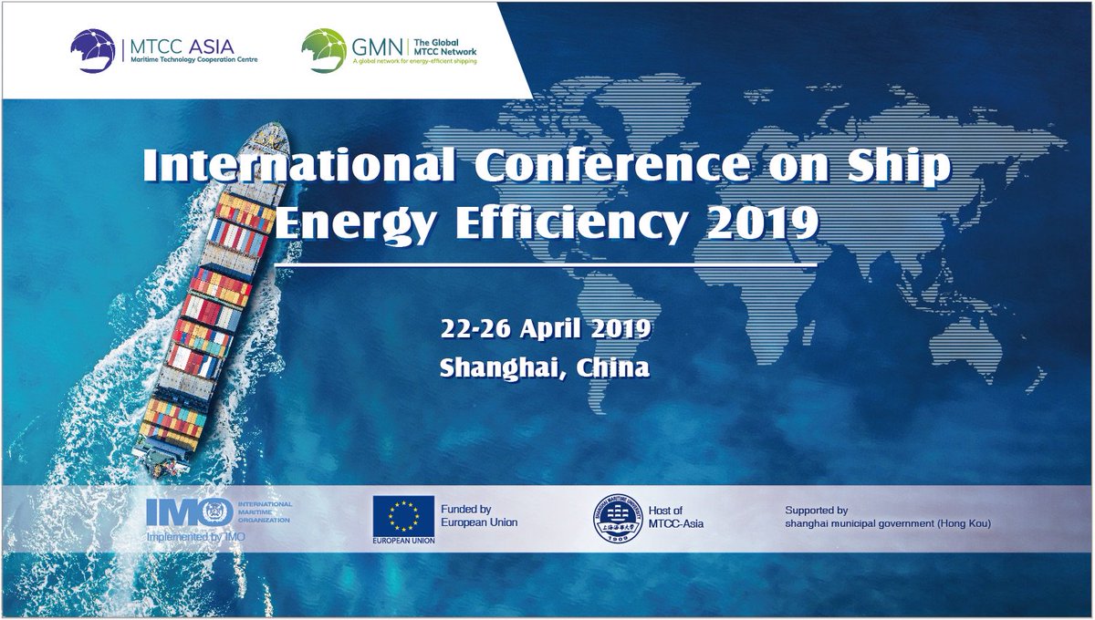 MTCC-Asia International Conference on Ship Energy Efficiency will be held 22-26 April 2019 in Shanghai, to provide another opportunity to demonstrate and exchange technologies and practices of energy efficiency. <a href="/mtcc_africa/">MTCC Africa</a> <a href="/mtcc_caribbean/">MTCC Caribbean</a> <a href="/MTCC_LAmerica/">MTCC Latin America</a> <a href="/MTCCPacific/">MTCC-Pacific</a> <a href="/IMOHQ/">International Maritime Organization</a> #GMN