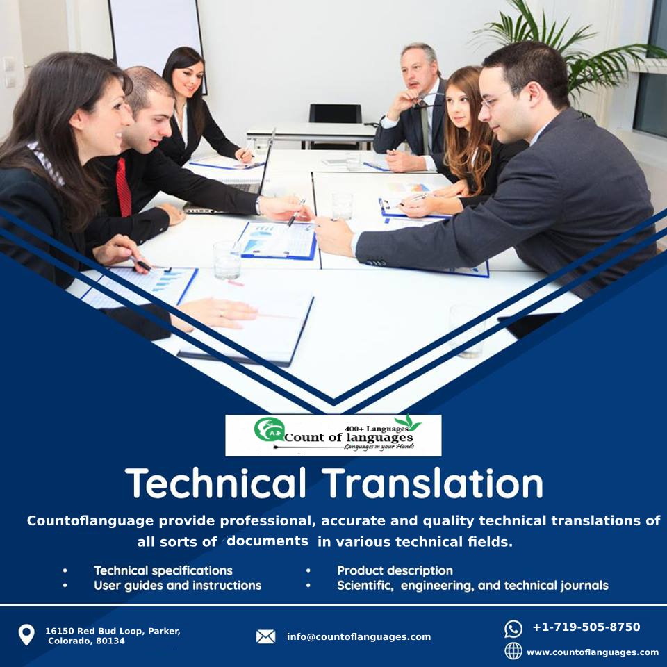#Count_Of_Languages 
💥Countoflanguage provide 🎓professional,accurate and quality technical translations of all sorts of documents in various technical fields💥
🌐countoflanguages.com
📧info@countoflanguages.com
📲Reach us at: +1-719-505-875
#Translation #Languages #Business