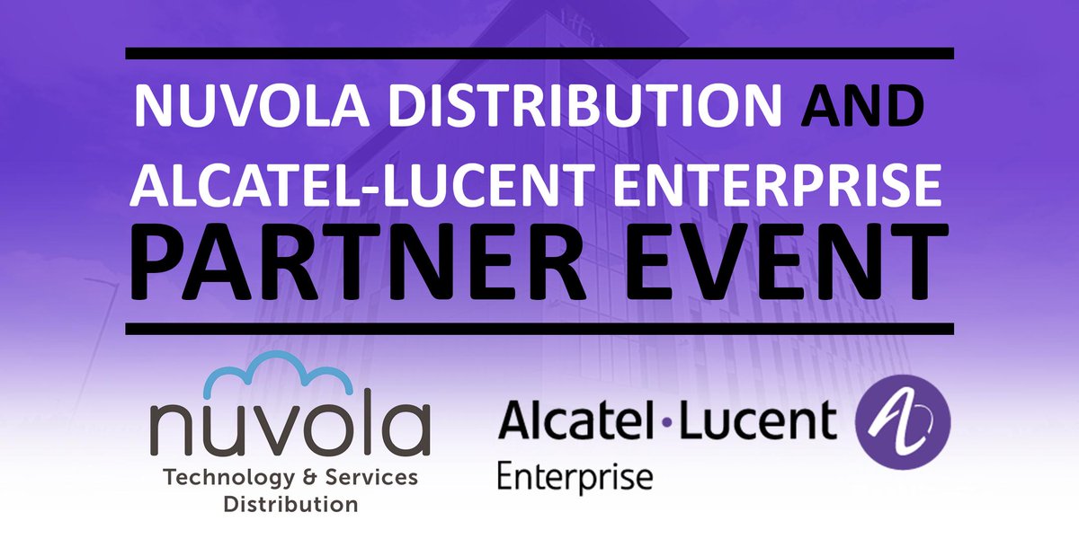 It's finally here! <a href="/ALUEnterprise/">Alcatel-Lucent Enterprise</a> and Nuvola Partner Event - 9th May in Manchester - Open to Non Partners as well! Register Here - bit.ly/Alcatel-Lucent…