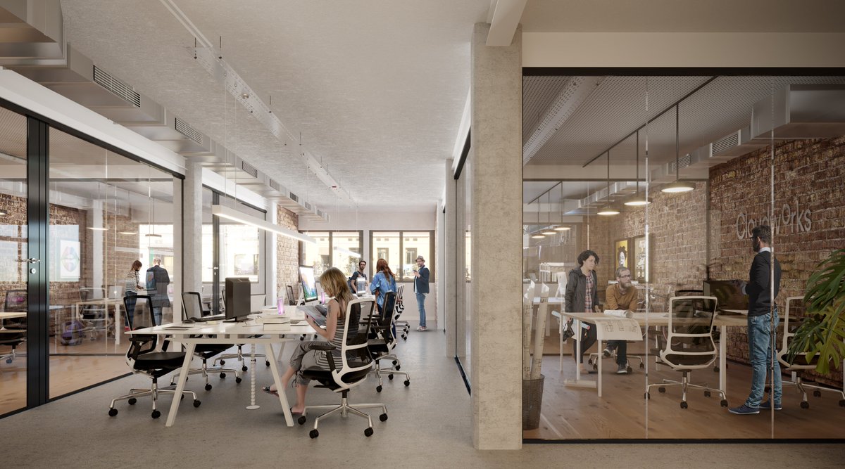 En pocos días inauguraremos nuestra 5ta ubicación en Barcelona 🎉 Cloudworks Sant Antoni. Reserva un tour llamándonos al +34930180915 📲 o escríbenos a hi@wearecloudworks.com