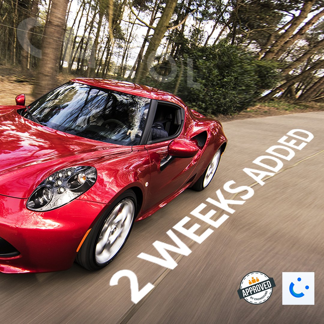 Great news: you have 2 more weeks to be part of CAROL's disruption. 🚗
Thanks for the continued interest and support: 
bit.ly/2DaGYkN
#CAROL #crowdfunding #crowdcube