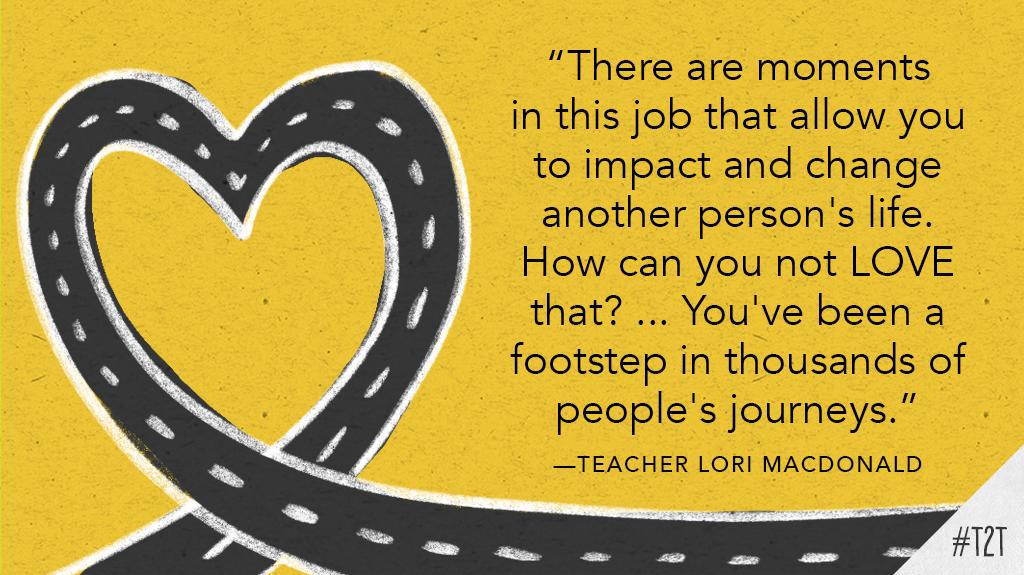 teacher2teacher's tweet photo. Every week in the #TeacherLife is a new chance to make a difference! #MondayMotivation via T @lorimacdon https://t.co/eYPSryCjVm