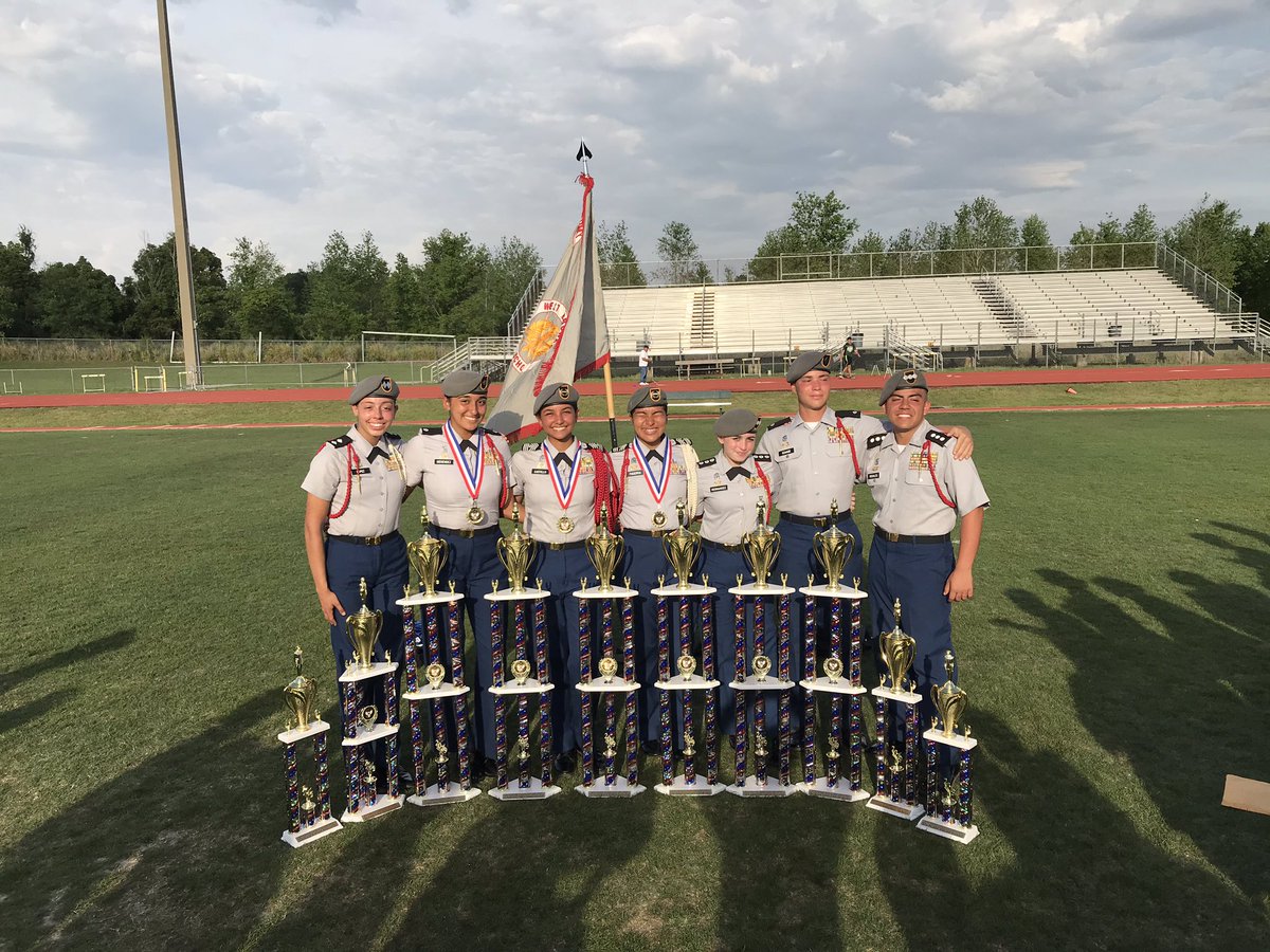 WestBrowardHigh's tweet photo. After the scores were tallied it is official, West Broward JROTC Drill Team are the 2019 STATE DRILL CHAMPIONS!! Amazing leadership by 1st Sergeant Torres and overall leadership by Colonel Merkel!!  Congratulations Cadets!@PattiGood68 @RobertwRuncie @BCPSChiefOSPA @BrowardJrotc https://t.co/t5ulBDgWpV