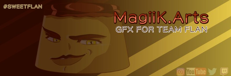TeamFlaan's tweet photo. [#Bienvenido]

Flanes estas listos para la pedazo de presentación que tenemos hoy? Pues agarraos bien porque os voy a presentar al GFX oficial del TeamFlan!

@MagiiK_Arts es su nombre y nos va ayudar a complir nuestro objetivos, bienvenido Magiik!

#SweetFlan🍮 https://t.co/mTIAtQYl1S