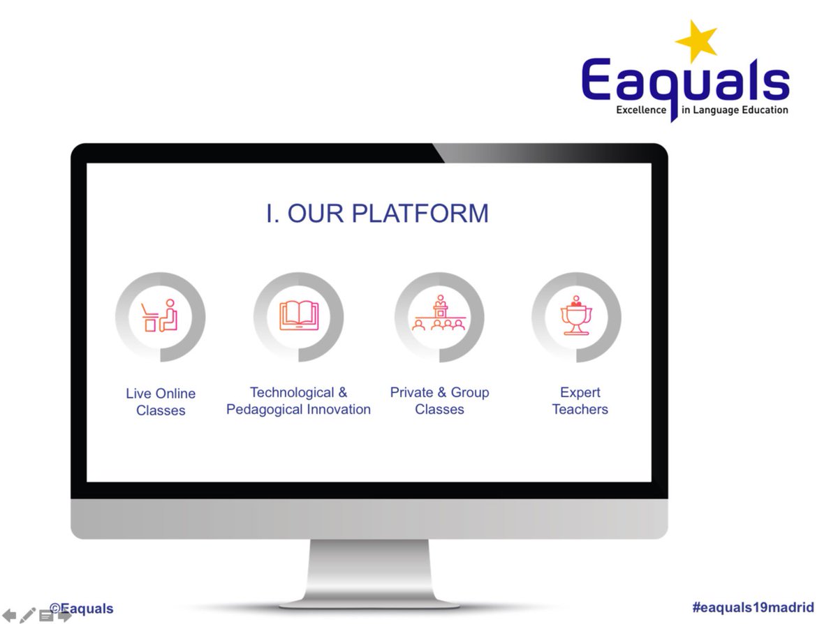 visiagora's tweet photo. Great presentation of @visiagora this weekend at the EAQUALS annual meeting in Madrid. A great opportunity to exchange with other European schools interested in our experience!
#eaquals19madrid @Eaquals https://t.co/cEPl7bS5bS