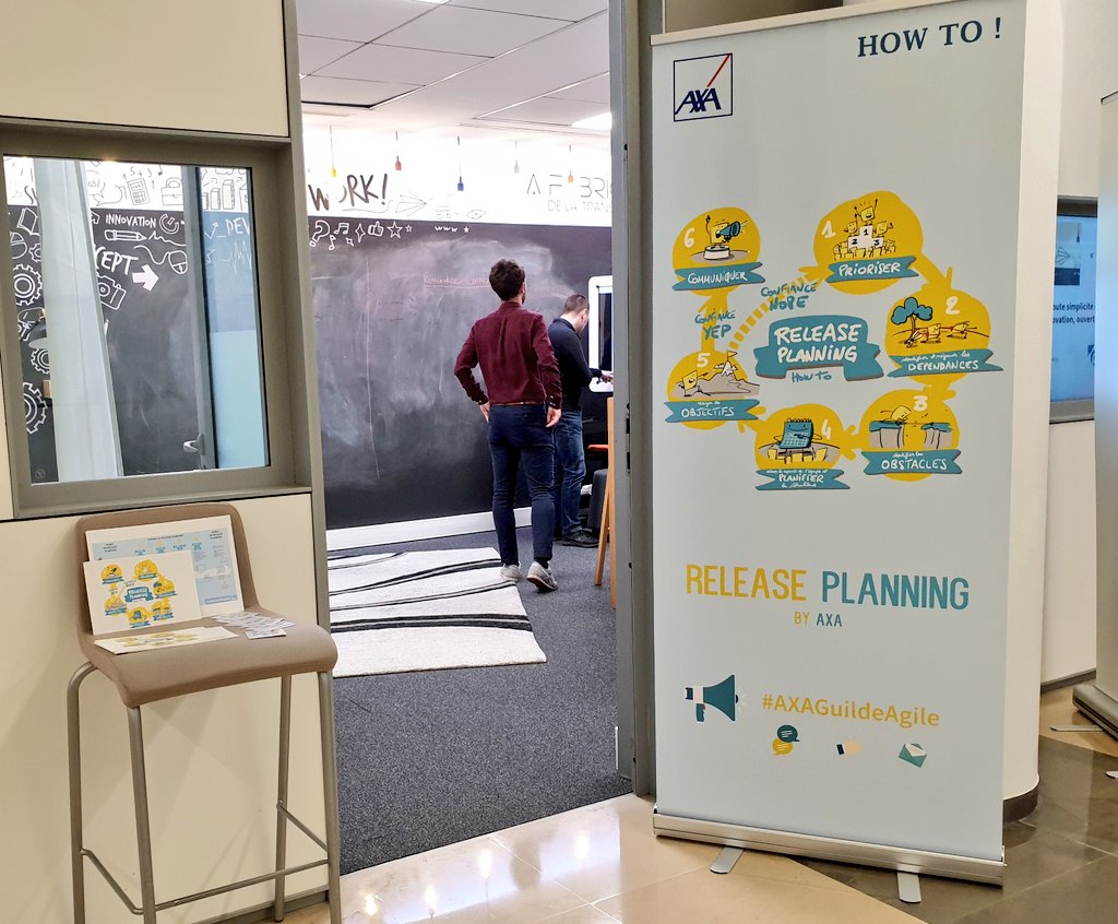 EaGuerch's tweet image. La permanence #ReleasePlanning est ouverte ! Venez nombreux ! Les coachs #AXAagileCenter sont là pour vous !