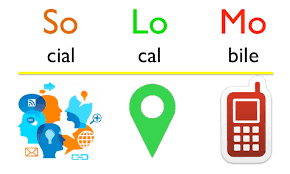 CioccariGreta's tweet photo. Il paradigma #SoMoLo , attraverso l'utilizzo di informazioni condivise dagli utenti dal mobile e geoeferenziate, crea valore #smm19 https://t.co/jkT9DJhNhl