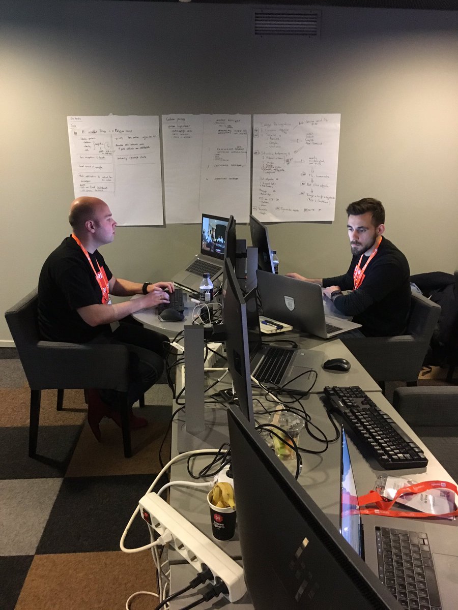 GertjanvhHof's tweet image. Joining #mxhacks with Conclusion BAM, Conclusion Connect and Concclusion Digital. We try to finish at 7:00 am tomorrow.