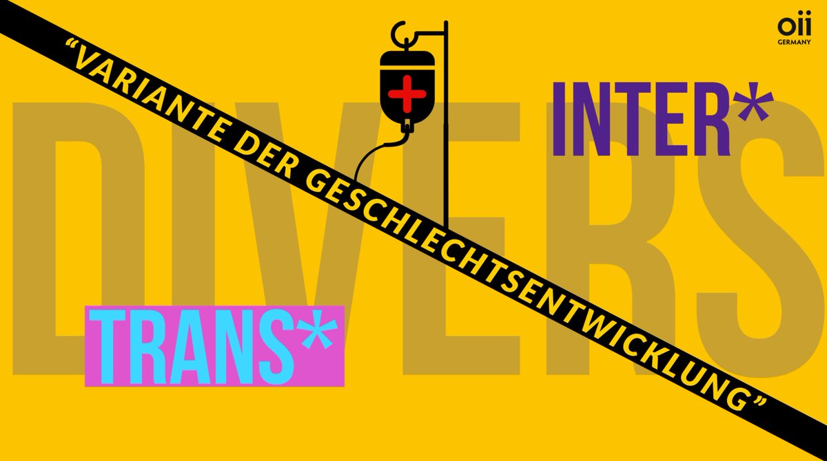 OII_Germany's tweet photo. “Variante der Geschlechtsentwicklung”: Ein Keil im Kampf für Selbstbestimmung und Menschenrechte von Inter* (und Trans*) #intersex #trans #depath #repath #divers https://t.co/JHqzgmSRg1 https://t.co/EZd5AOdxaj