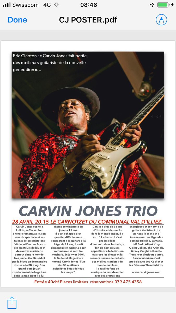 CarnotzetC's tweet photo. @ChablaisBlues plus que 20 places de libre https://t.co/ZN6zP5QrFp