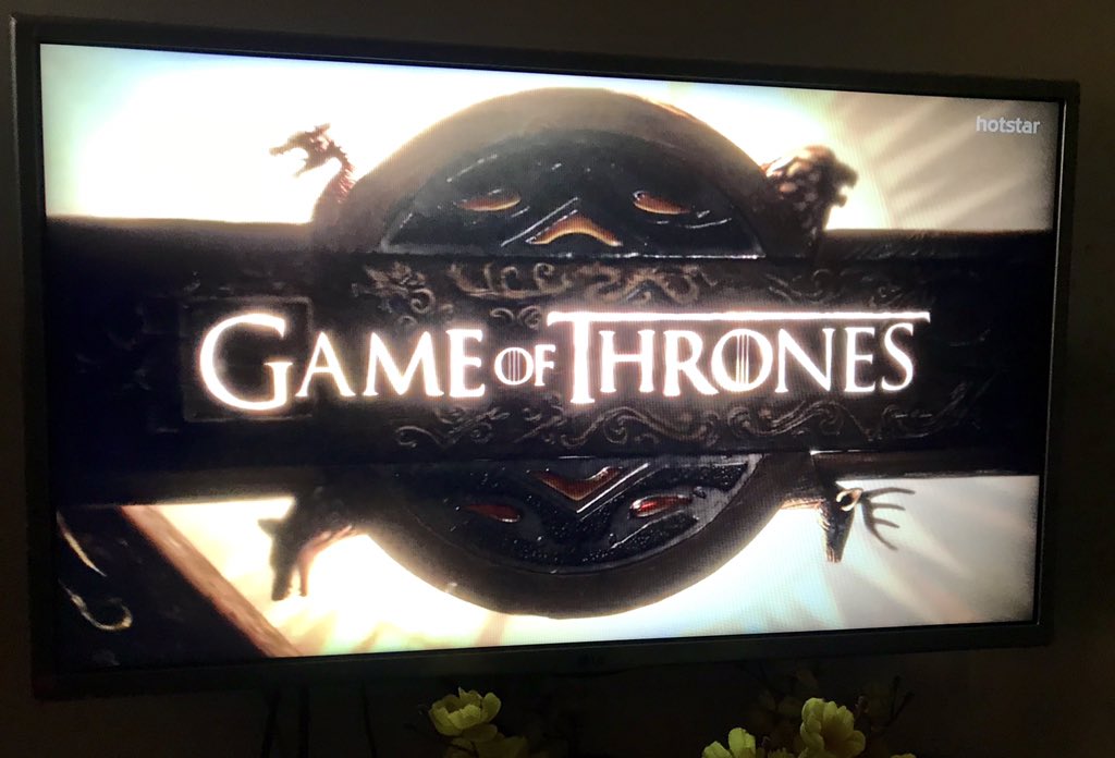 Shbm1112's tweet photo. And the wait is finally over. #GameofThrones #GoTS8 #GOTonHotstarPremium https://t.co/X9LOX8PL04