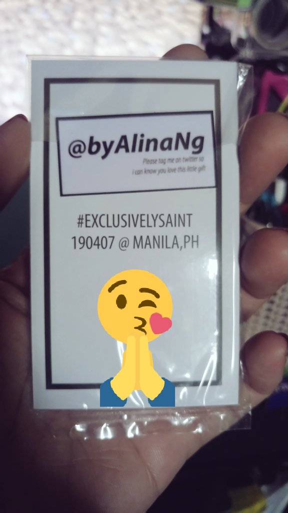 PatronOfSaint's tweet photo. Thank you for these, @byAlinaNg 🙏🎁 https://t.co/y7QAaDht3j