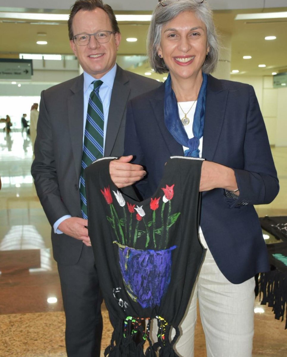 bfharbour's tweet photo. We would like to thank HE Justin Siberell American Ambassador to Bahrain and his wife Arnie for being our guests at the closing ceremony of the autism awareness event. 
#HarbourGate #bahrain #manama #autism #autismawareness #autistic #autismacceptance #awareness #goodcause https://t.co/ifRjV9RNqO