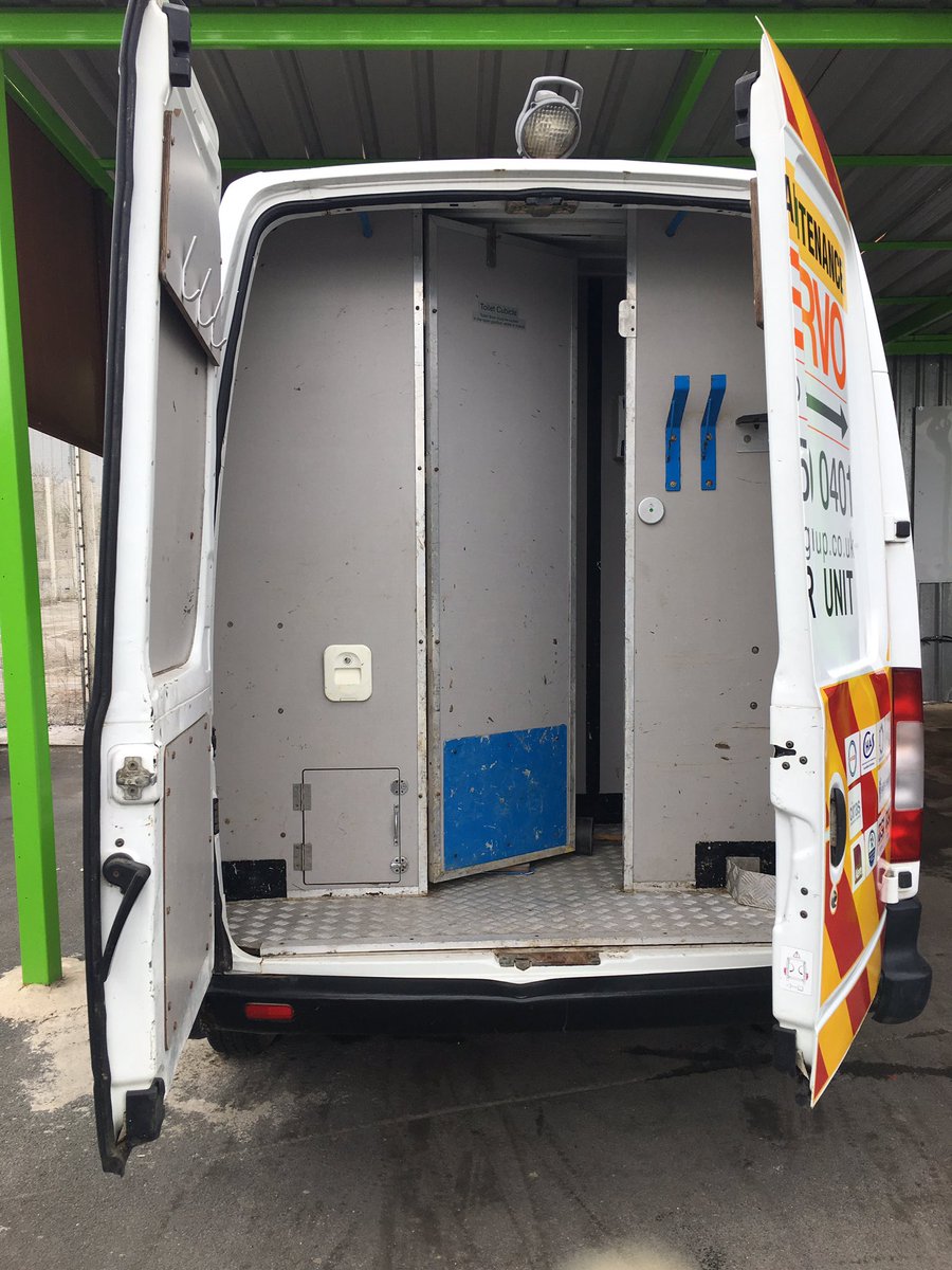 Haydn96804165's tweet photo. Well we told you, #Leeds would have a sanitation van. Well it’s here - getting rebranded &amp; will be hitting our roads in the next week. #Helpthosethathelpthemthatcanthelpthemselves https://t.co/DV1KaujwtA