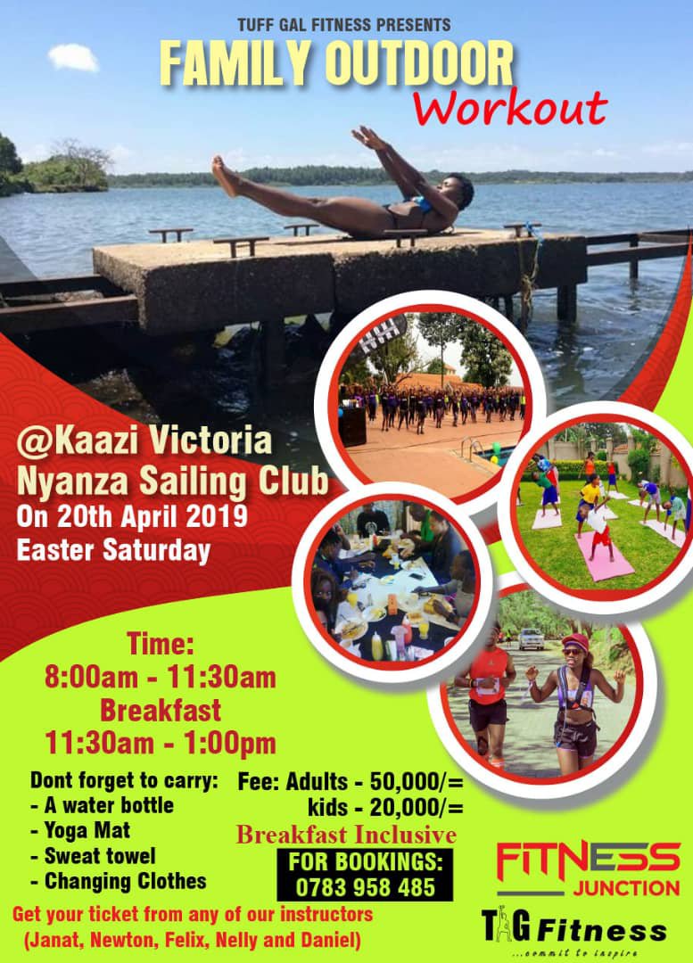 Tuffgal_fitness's tweet photo. *4DAYS* to the Easter event, book your slot before Saturday for better preparations.. thank you @victorianyanza @RwenzoriUg @MinofHealthUG @mtnug @nbstv @Allintrade @asiaticsports @nextmediaug #workout #Easterplan #kidsday #familydate #sweat #health #lifestyle https://t.co/KdiOSA6duf