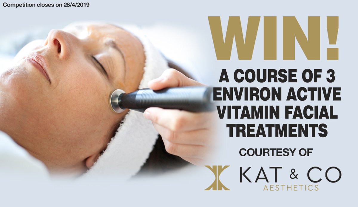 WhatsOnBrum's tweet photo. #WIN!
A course of 3 Environ Active Vitamin facials at @CC_Kat. FOLLOW + RT before 28/4 for your chance to win! https://t.co/aHI3woK7Sh