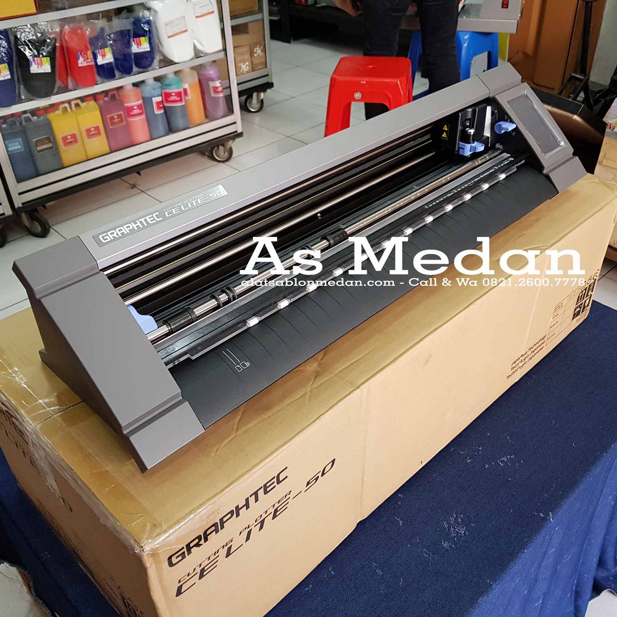 alatsablonmedan's tweet image. Ready stock mesin cutting sticker polyflex GRAPHTEC CE LITE-50..^^
#cuttingplotter #cetaksticker #stikercustom #customkaos #asmedan #alatsablonmedan