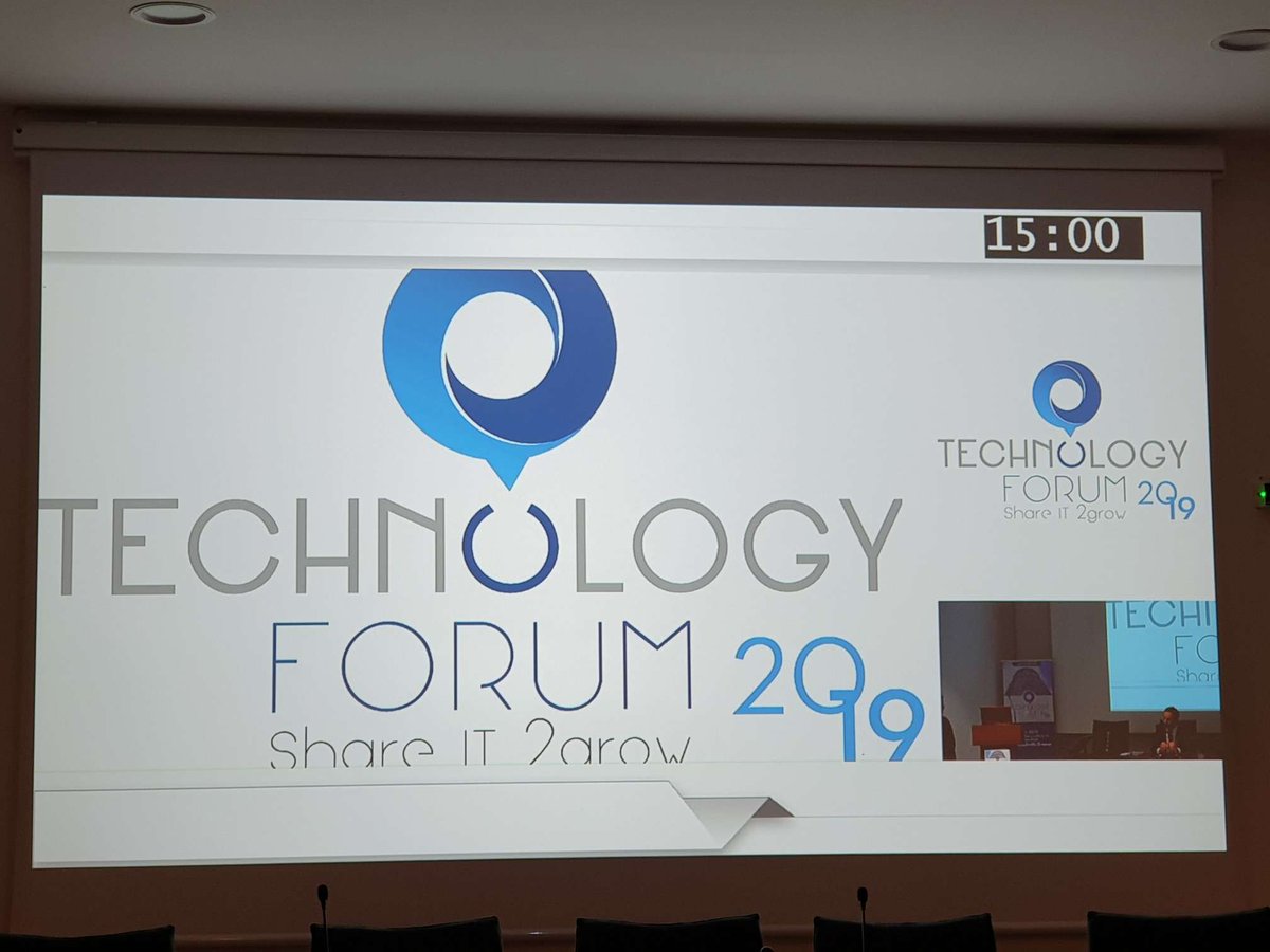 Terracom_GR's tweet photo. Technology Forum 2019 is about to start! Terracom participates as a speaker with title "Innovation offering without borders, disrupting the physical security industry". @technforum #terracom #techforum_thessaloniki #technology_forum #shareit2grow #thessweek #techforum https://t.co/Ss5VEtNS7s