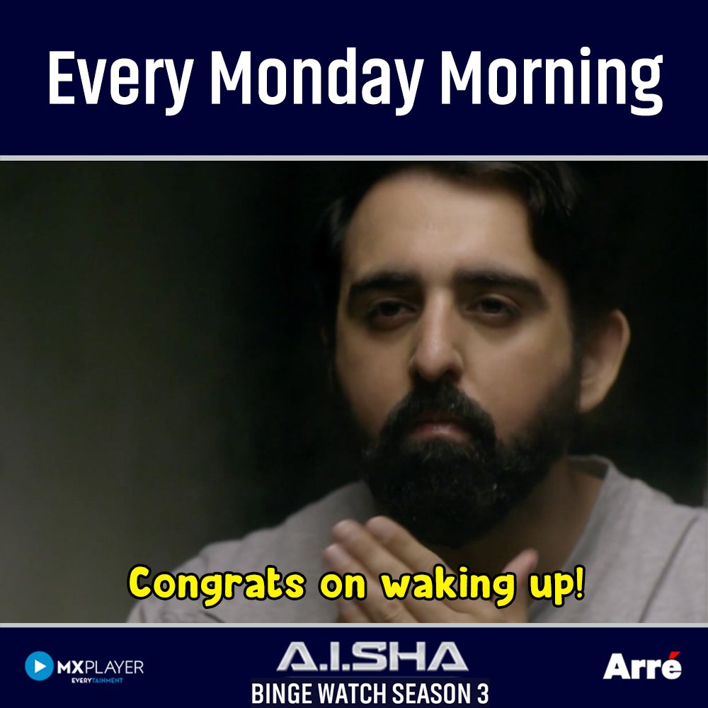 ArreTweets's tweet photo. Let's call it a day already
Binge-watch #AISHASeason3 only on https://t.co/DMTbyPQQHO, the Arré app & @MXPlayer: https://t.co/WEFsHZlilr https://t.co/2pPjkiYiEL