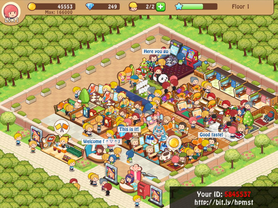 msamarile's tweet photo. So cute game! #HappyMallStory ID: 5845537 @HappyHappyLabs https://t.co/4U8uWh5pZh