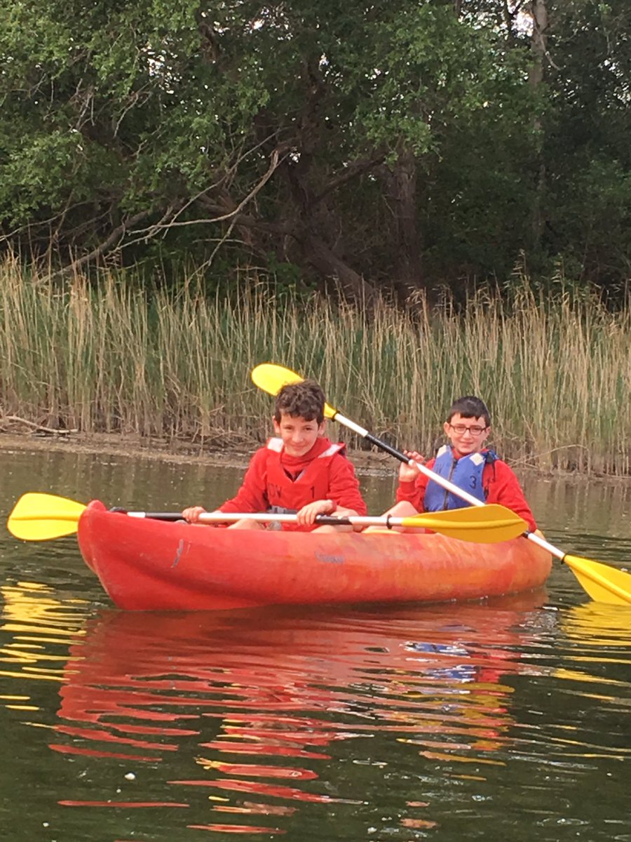 Fotitos de ayer en las canoas!