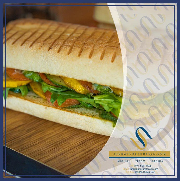Signature1hotel's tweet photo. If you're craving for some dishes that pack some flavour and leave you longing for more, visit Signature1Hotels.

Website: https://t.co/iG95iSFHfl
Email: info@signaturehotels-dubai.com
Phone: +971 4 561 0600

#Signature1Hotels #Marina #Tecom #AlBarsha #Dubai #UAE #lovedubai https://t.co/Q4Zs27CE2Y