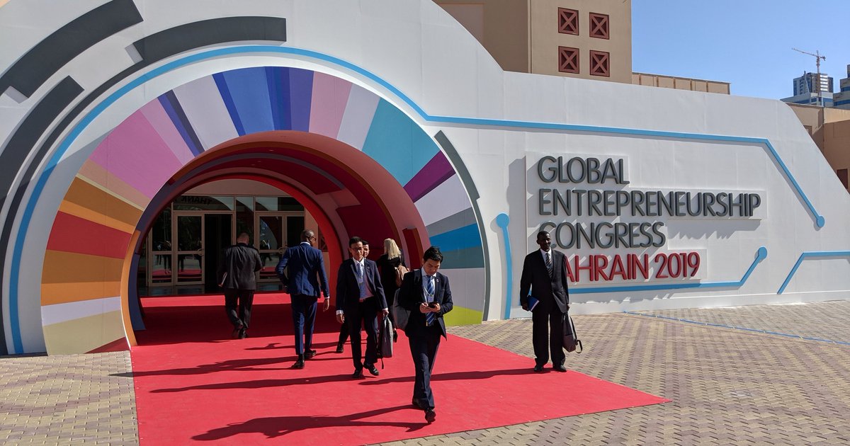 We're here alongside
<a href="/TheGENUK/">GEN UK</a> representing the UK at the Global Entrepreneurship Congress. Thousands of Startup ecosystem champions, from more than 170 nations, working together to make it easier for anyone, anywhere to start a business #GEC2019