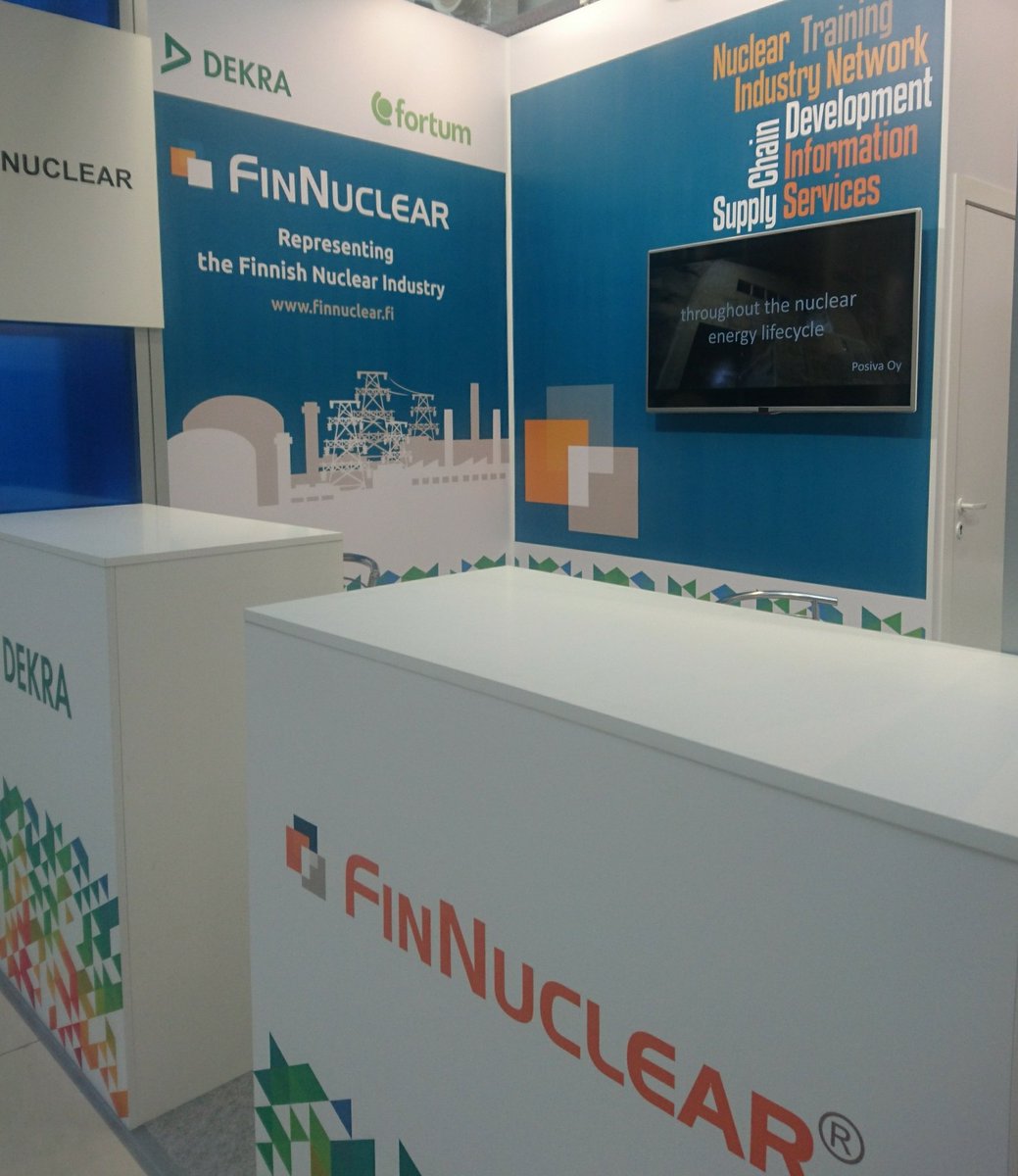nordicnuclearf1's tweet photo. #finnuclear representing Finnish nuclear competences along with @Fennovoima and @FortumNuclear at
#atomexpo2019
Don't forget to visit us at stand D52 if you're attending the forum! https://t.co/EFTXWUHzX8