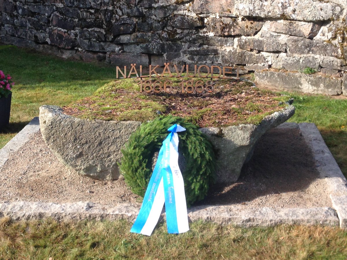Finnish Famine Memorials tweet media