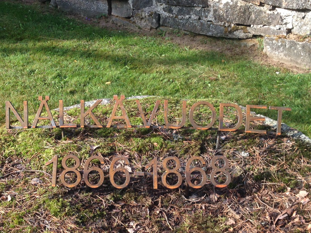 Finnish Famine Memorials tweet media