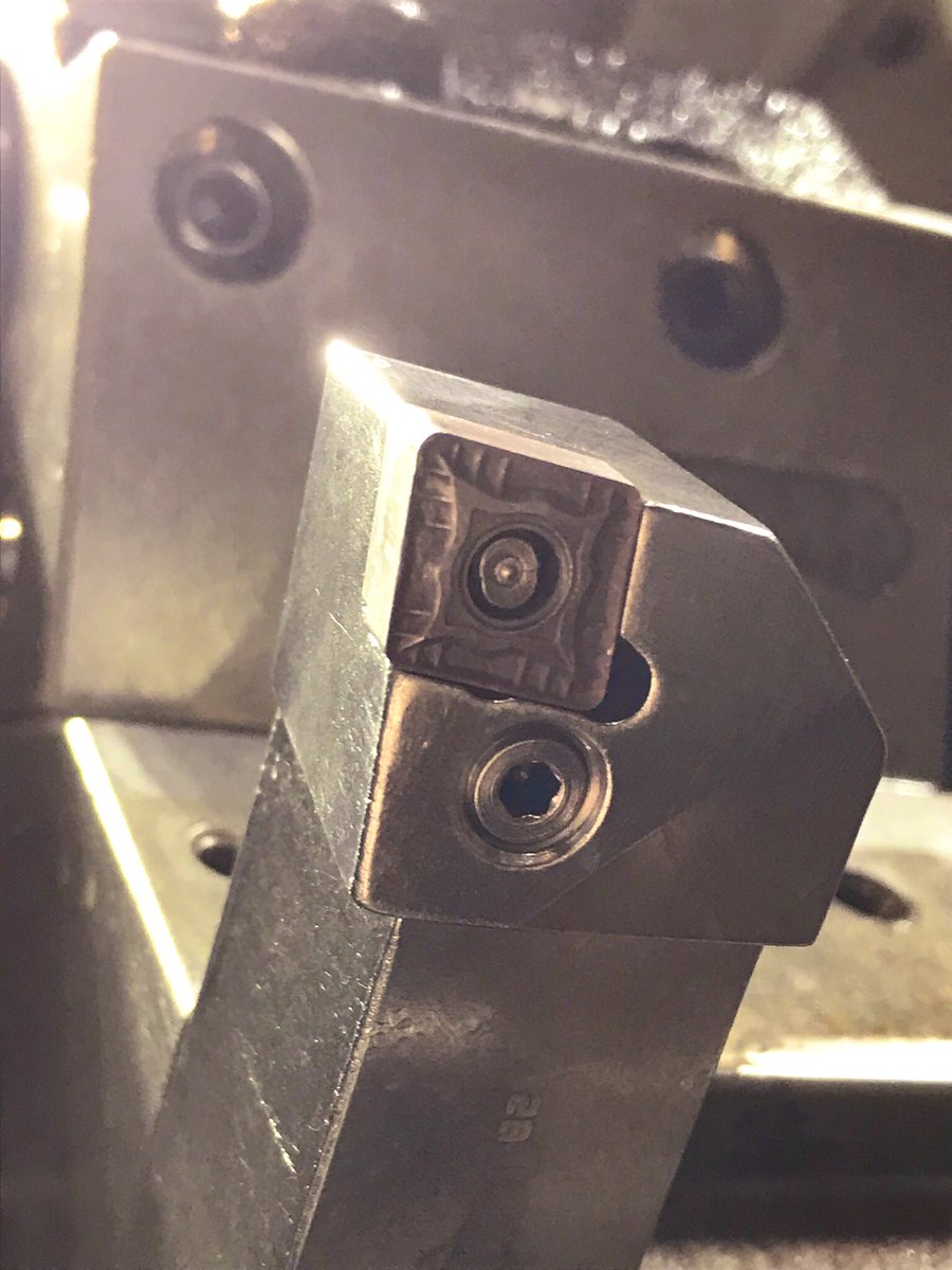 ct_zcc's tweet photo. For all HRSA Turning consider ZCC-CT using the innovative M-Power grades + SNR geometry. Machining Inconel at 60m/min 0.2mm/rev 1.6mm depth of cut ZCC-CT managed not only to reduce the cycle time by 50% with improved tool life, the insert was also more cost effective. #ukmfg https://t.co/rzitwuxNHw
