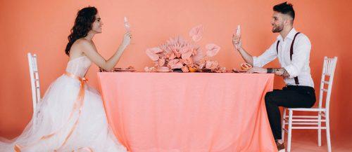 Living coral - Most Popular Trend 2019 ❤ wedfrwd.co/2IDn4T0