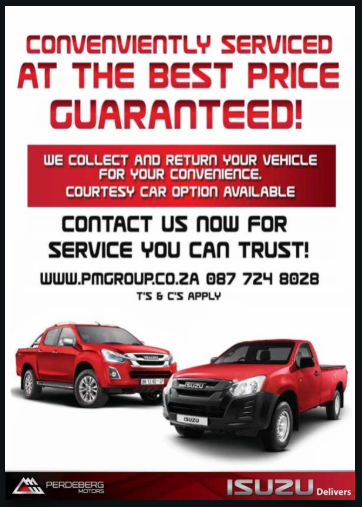 Perdeberg Isuzu tweet media