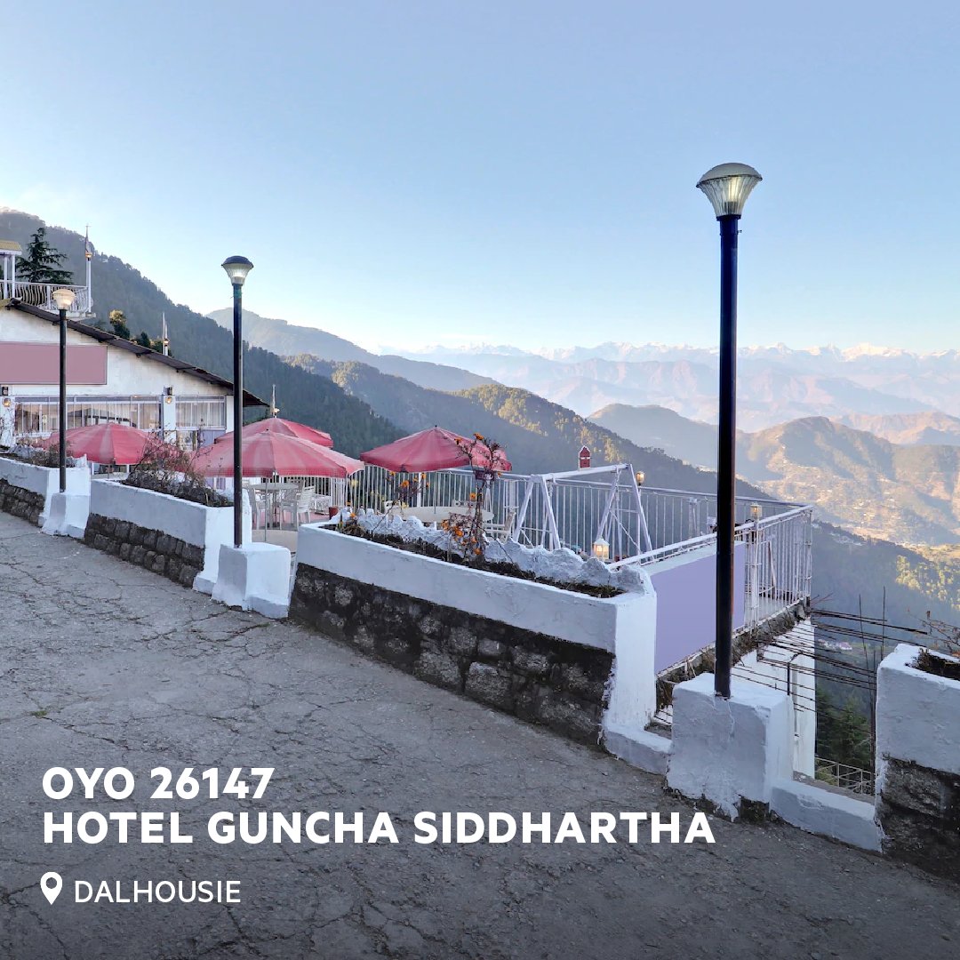 oyorooms's tweet photo. Long weekend alert = #OYOMiniBreak Alert
Don’t think twice. Head to the quiet hills of Dalhousie before the heat gets to you. Pick from our range of hotels and homes and get travelling! Book now: https://t.co/aUiotS3GOM

#OYO #OYOtravels #travel #wanderlust #traveldiaries https://t.co/lhzVYeaUS3