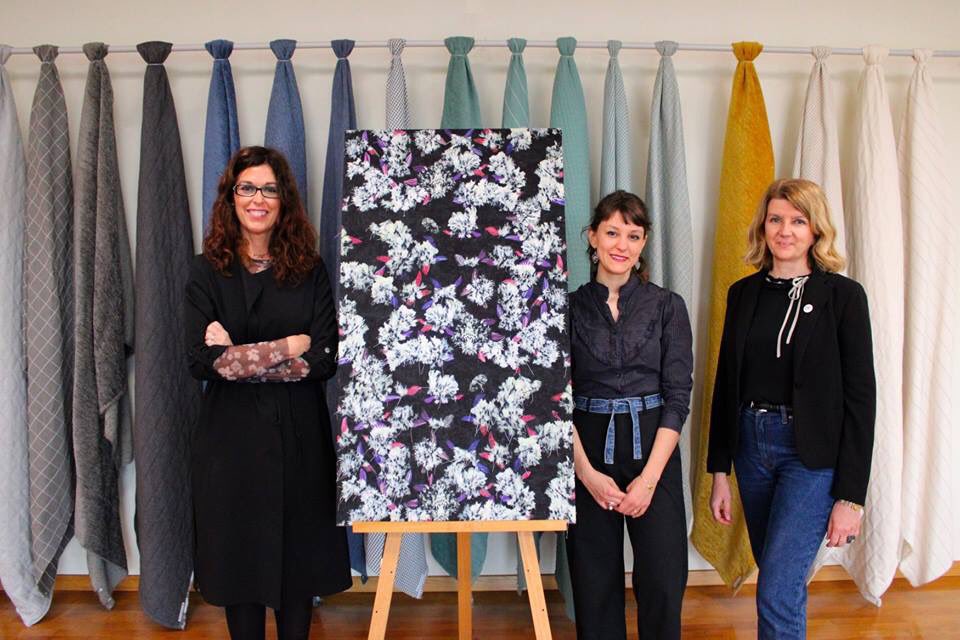 FondazioneDZ's tweet photo. STEP 7. 
#residenzadartista #artecontemporanea #tessuti #arte #industria #creativita
#DZTextile

Entusiasti del lavoro realizzato da #ElenaHamerski vi presentiamo la prima parte del dittico: Duplex Natura. https://t.co/lZECZdo1zk