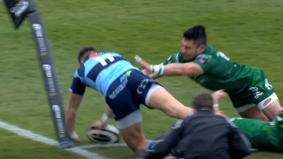 CF10RugbyTrust's tweet photo. #MatchReportMonday | Guinness Pro14 play-off hopes went out the window in contentious circumstances on Saturday as Cardiff Blues went down to Connacht in Galway. https://t.co/a51MSbyT6P https://t.co/5VJru75Ylx